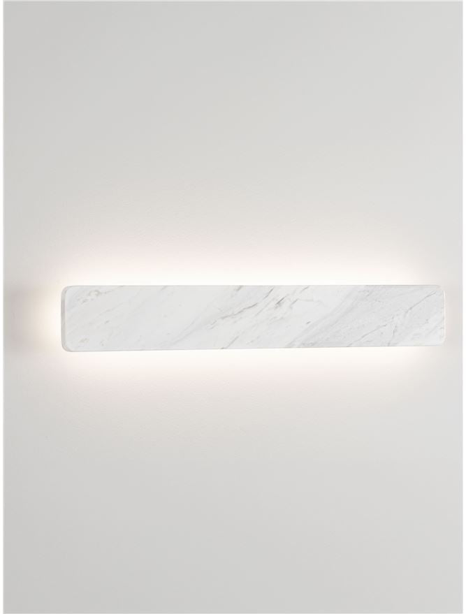 ALY White Marble LED Wall Light - ID 14509