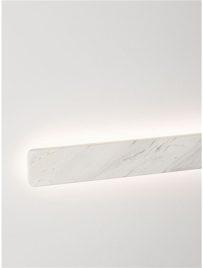 ALY White Marble LED Wall Light - ID 14509