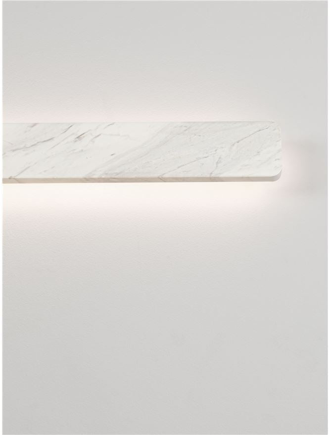 ALY White Marble LED Wall Light - ID 14509