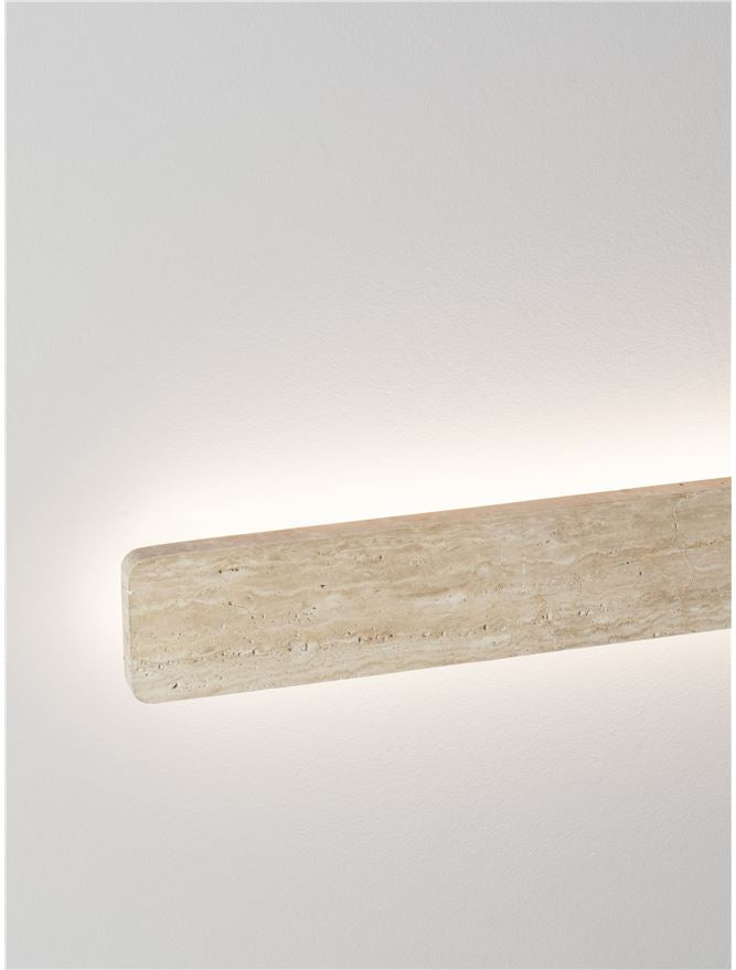 ALY Natural Travertine LED Wall Light - ID 14511