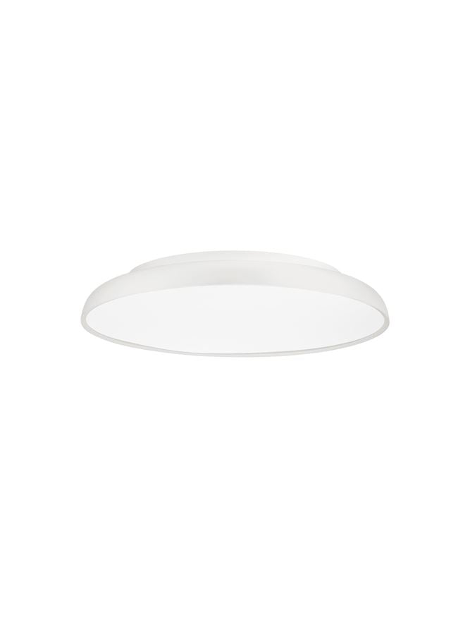 LIN Sandy White 45cm LED Flush Ceiling Light - ID 14553