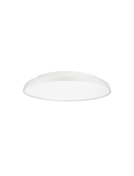 LIN Sandy White 45cm LED Flush Ceiling Light - ID 14553