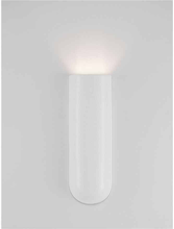 PAZ White Ceramic Large Wall Light - ID 14473