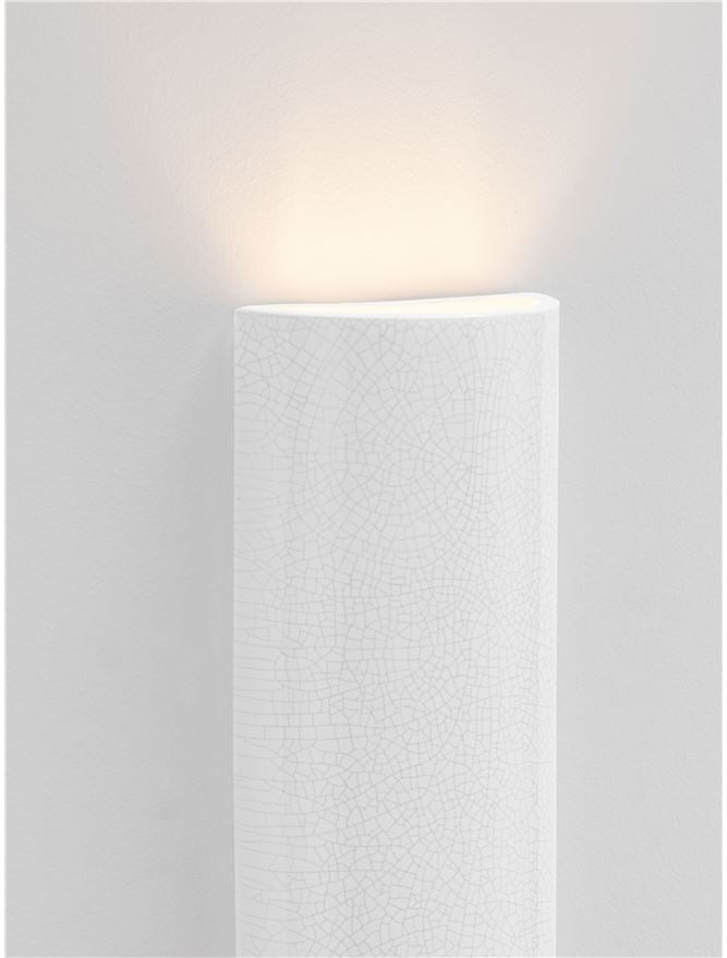 PAZ White Ceramic Large Wall Light - ID 14473