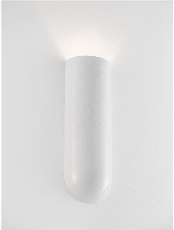 PAZ White Ceramic Large Wall Light - ID 14473