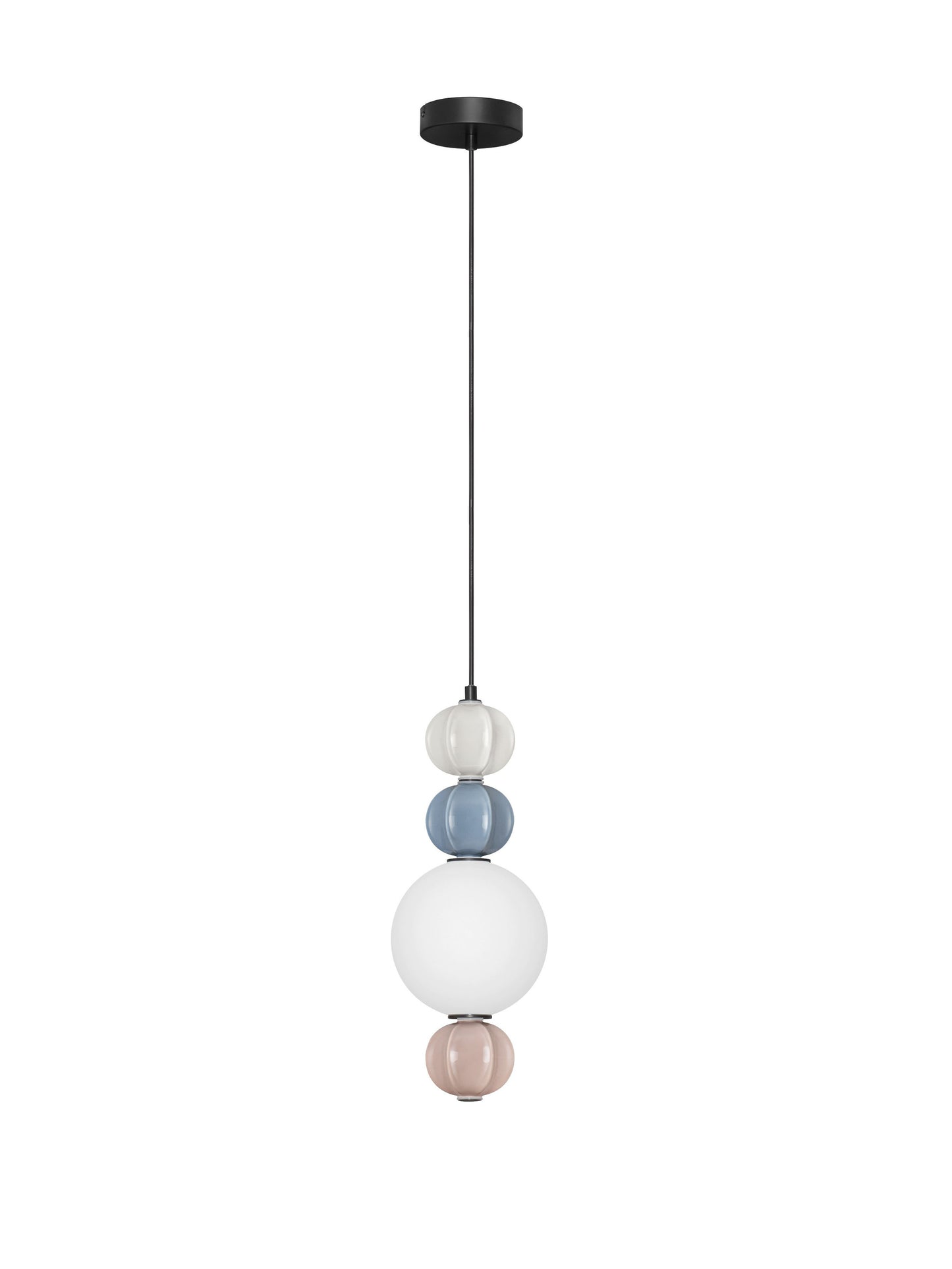 AZZ Ceramic and Glass Abstract Sphere Single Pendant - ID 14744