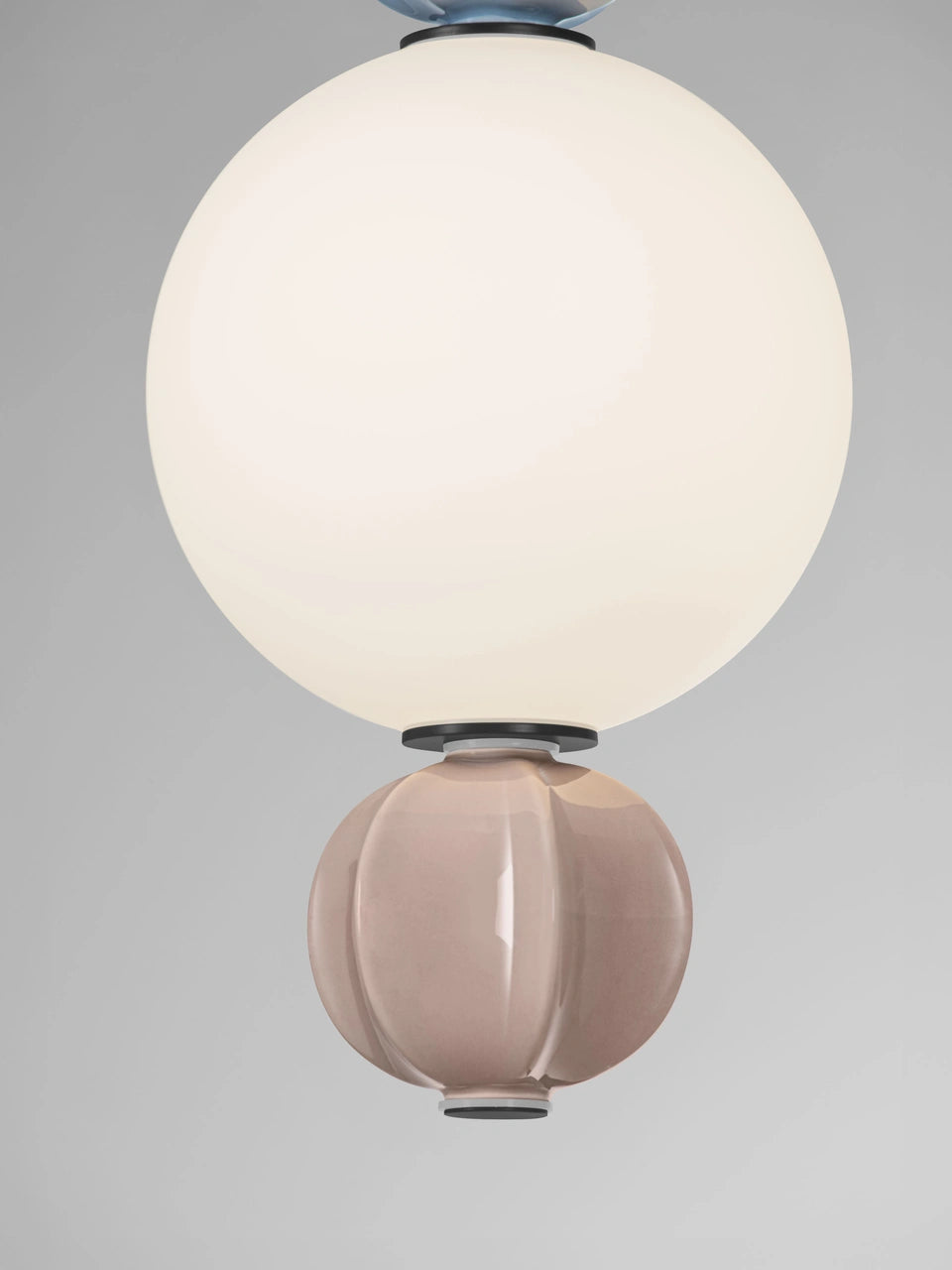 AZZ Ceramic and Glass Abstract Sphere Single Pendant - ID 14744