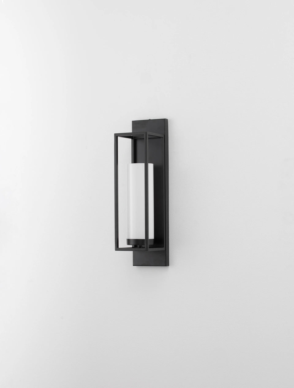 ULI Black & Opal Glass Wall Light - ID 14819