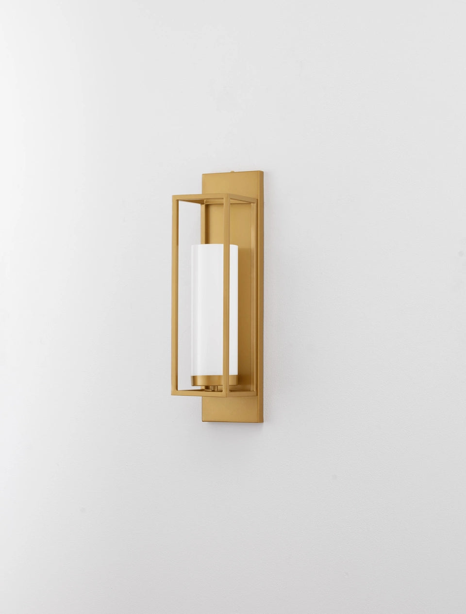 ULI Gold & Opal Glass Wall Light - ID 14820