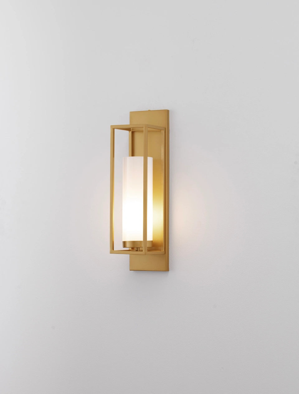 ULI Gold & Opal Glass Wall Light - ID 14820