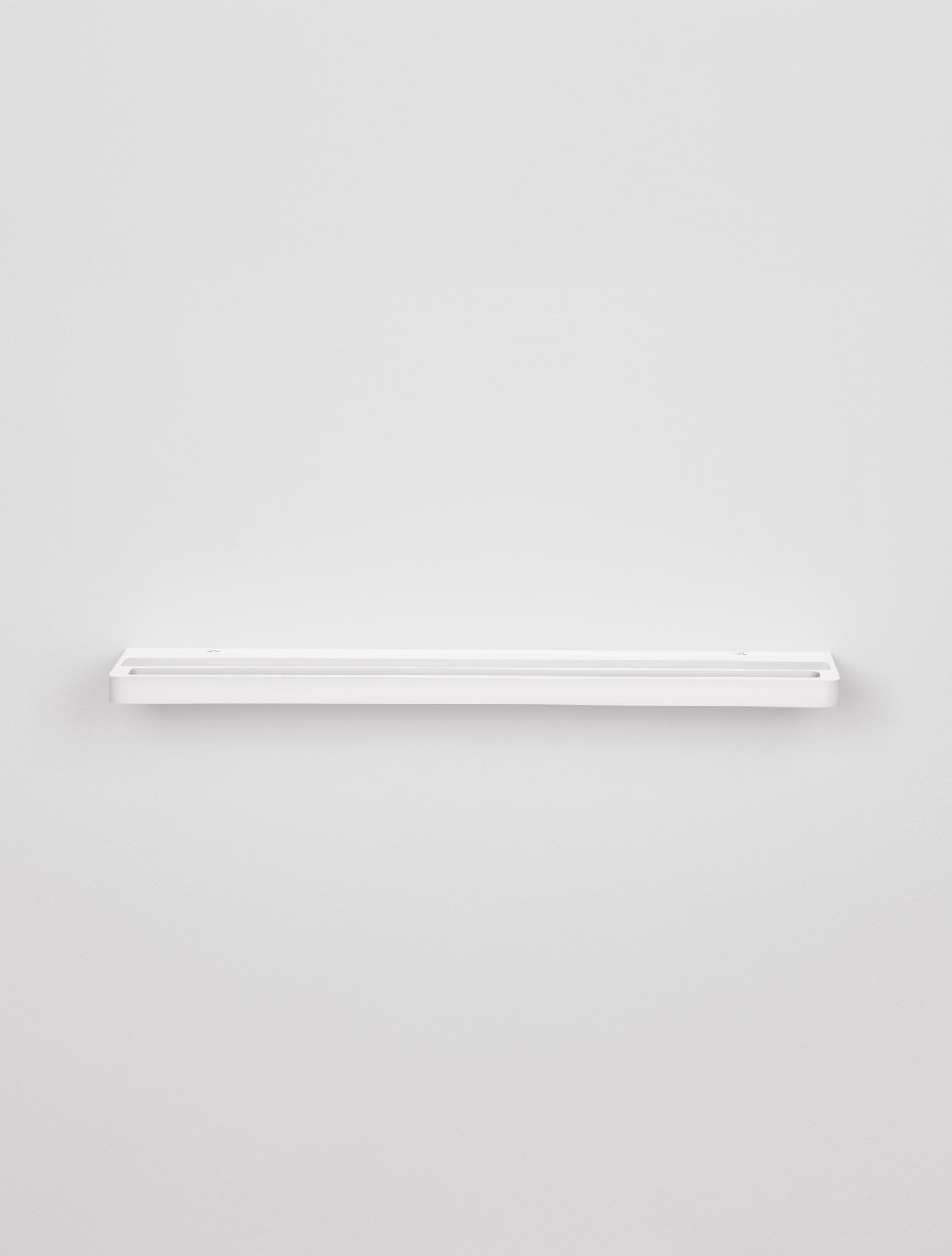 ALO Sandy White Sleek Decorative Wall Light With Gully Detail - ID 14822