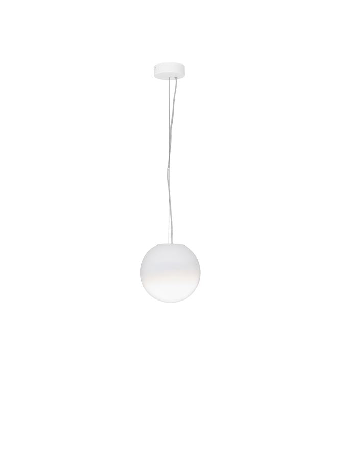 BOL Small 20cm Ethereal Gradient White Glass Pendant  - ID 14128