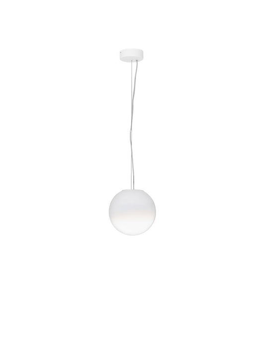 BOL Small 20cm Ethereal Gradient White Glass Pendant  - ID 14128