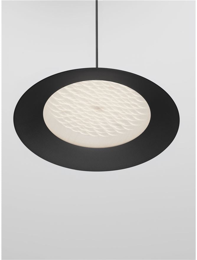 ARI Black Metal Prismatic LED Pendant - ID 14493