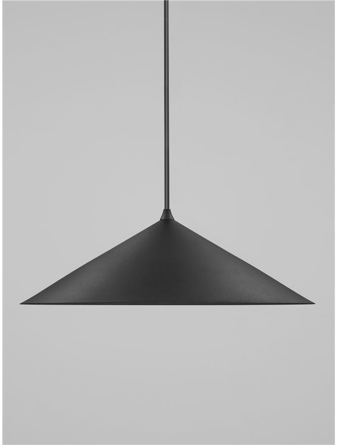 ARI Black Metal Prismatic LED Pendant - ID 14493