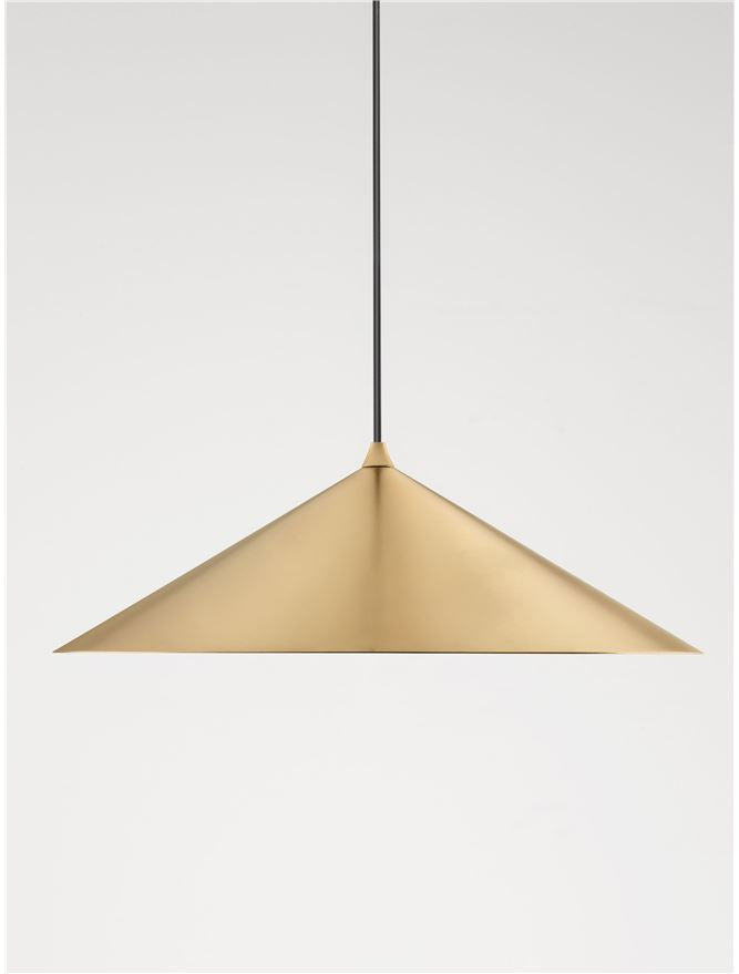 ARI Gold Metal Prismatic LED Pendant - ID 14494