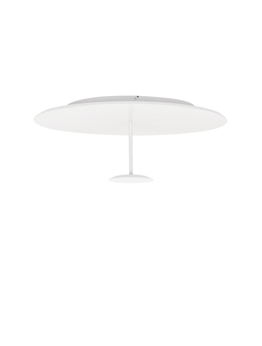 IMA Sandy White Large Semi-Flush Ceiling Light - ID 14818