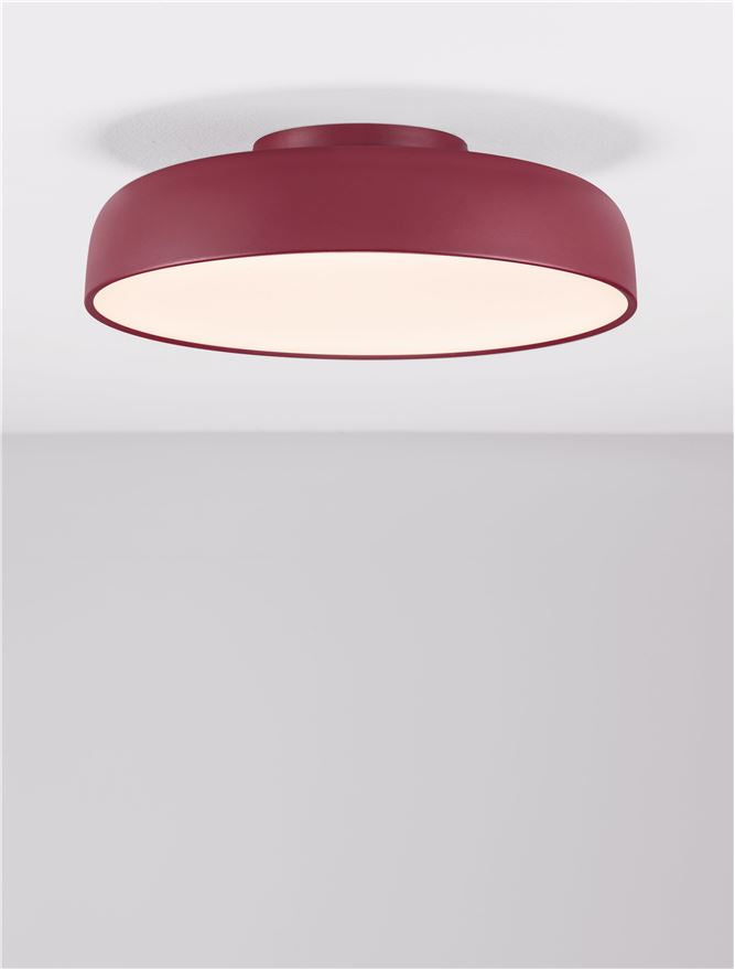 NOE Bordeaux 50cm Deep Bowl LED Flush Ceiling Light - ID 14576
