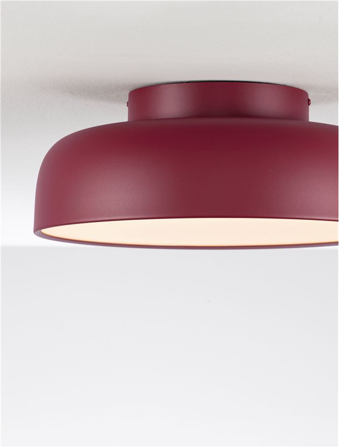 NOE Bordeaux 40cm Deep Bowl LED Flush Ceiling Light - ID 14573
