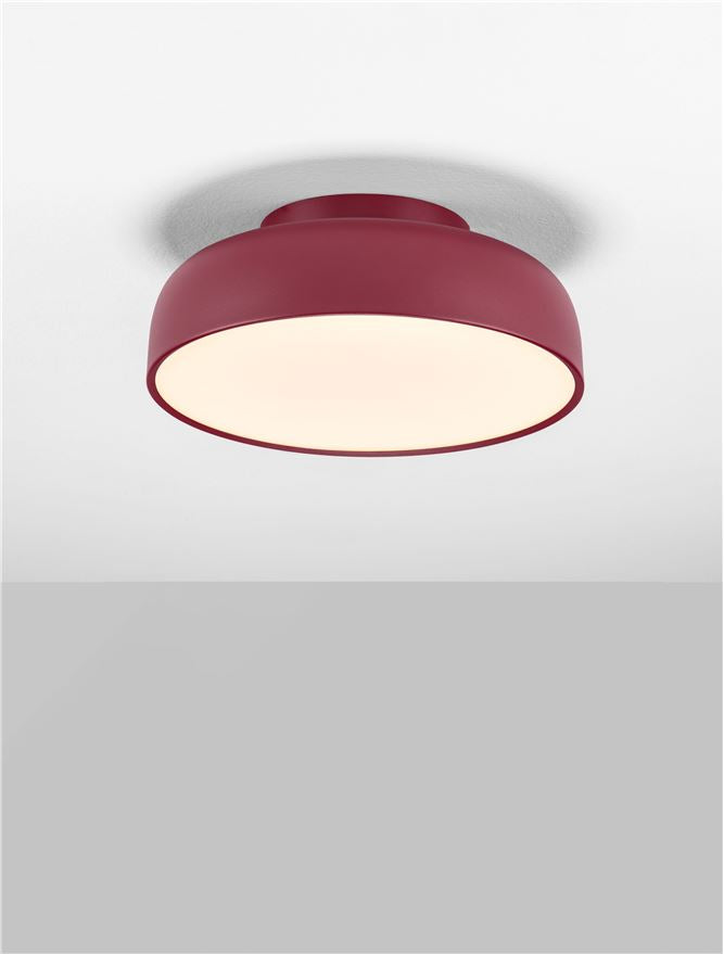 NOE Bordeaux 40cm Deep Bowl LED Flush Ceiling Light - ID 14573