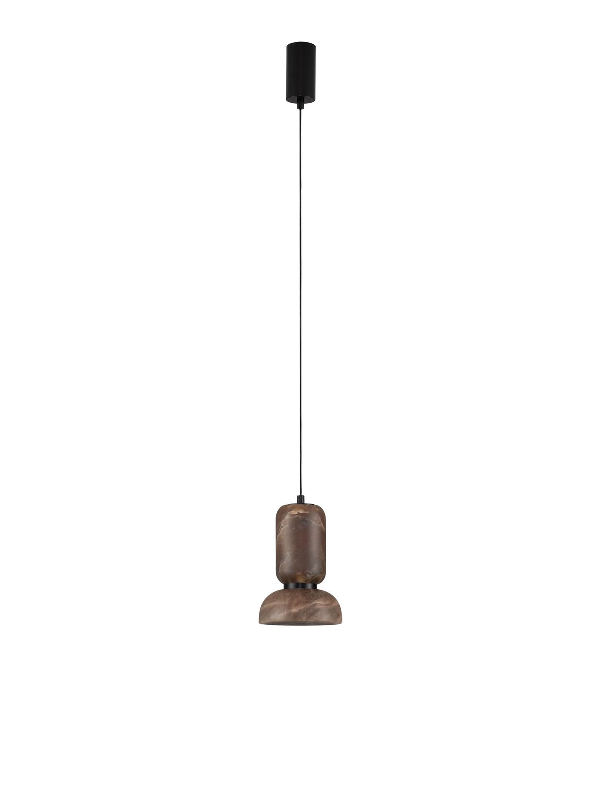 ERO Large Brown Alabaster LED Pendant - ID 15082