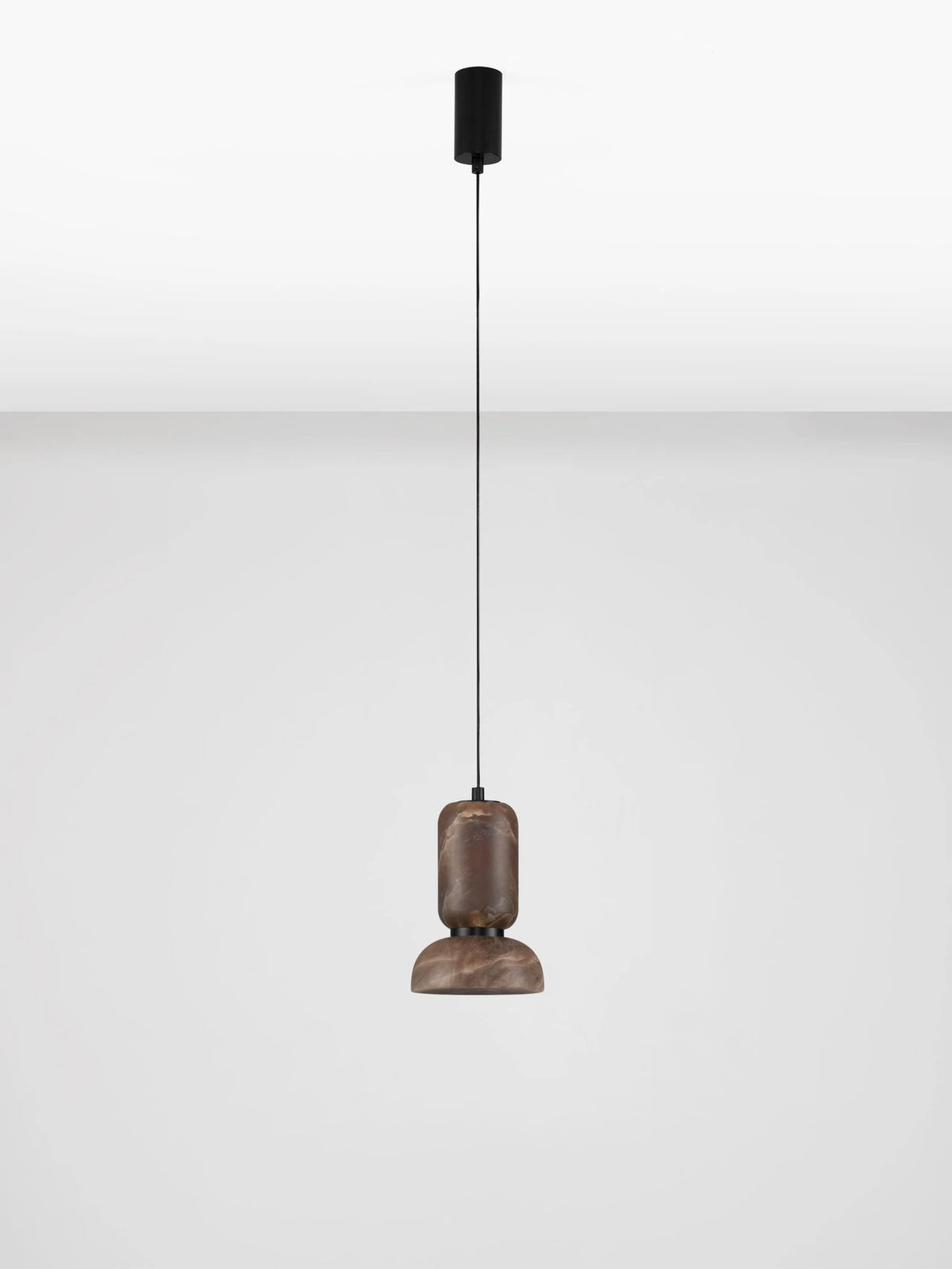 ERO Large Brown Alabaster LED Pendant - ID 15082