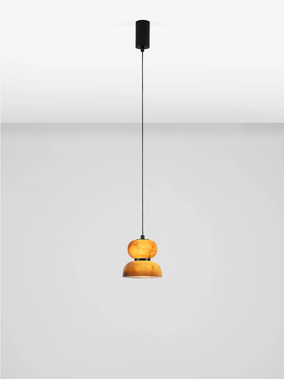 ERO Small Brown Alabaster LED Pendant - ID 15081