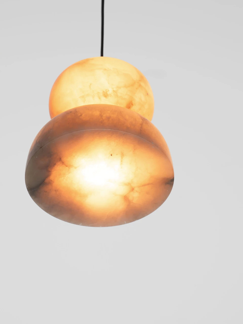 ERO Small Brown Alabaster LED Pendant - ID 15081