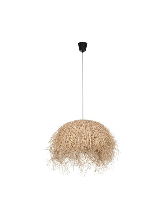 JAU Natural Rattan Bob Pendant - ID 13767