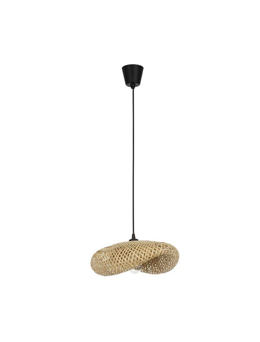 ADE Natural Woven Bamboo Pendant Small - ID 13748