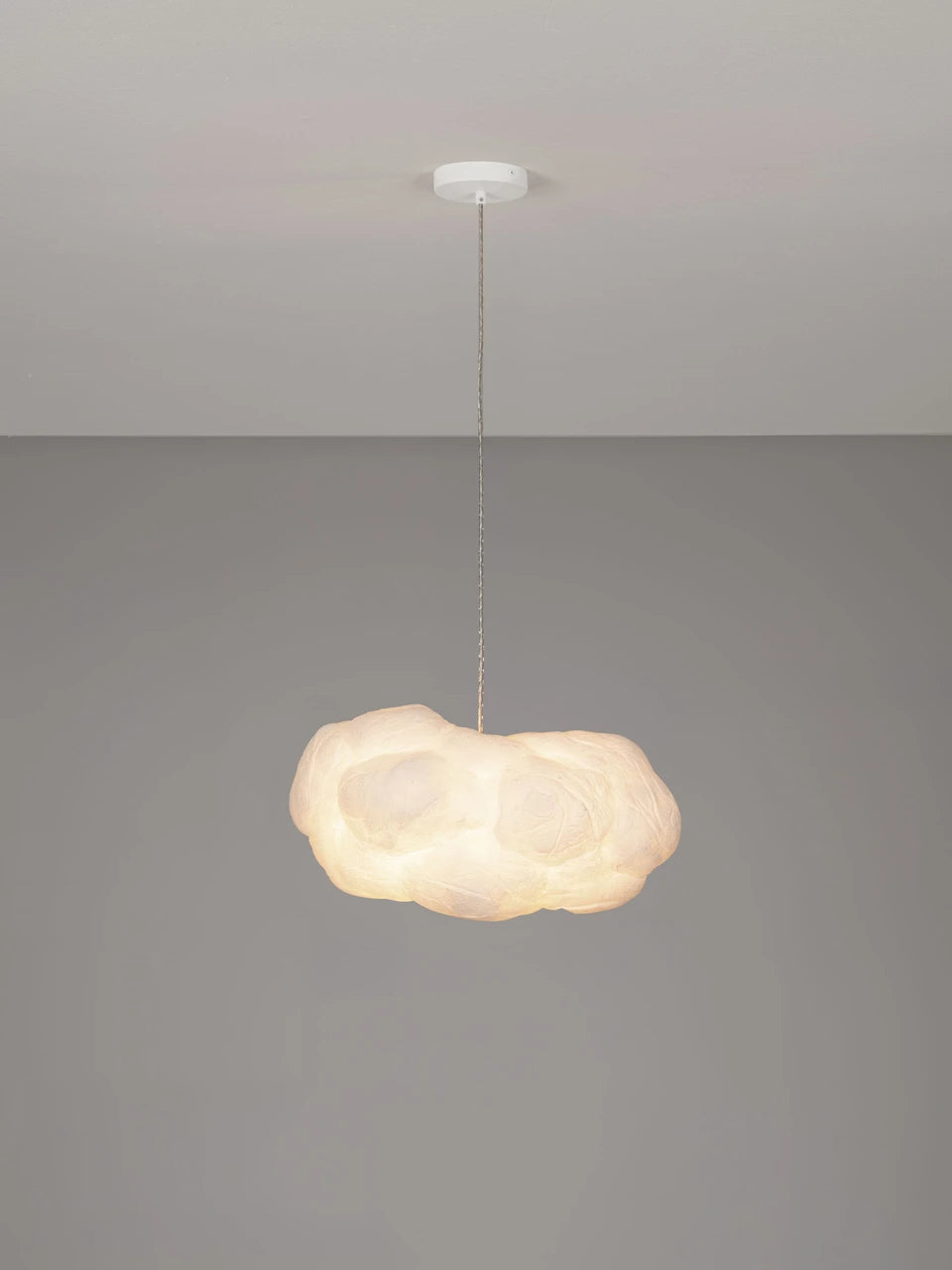 CLOUD 50cm Cotton & Artificial Silk Pendant - ID 15067