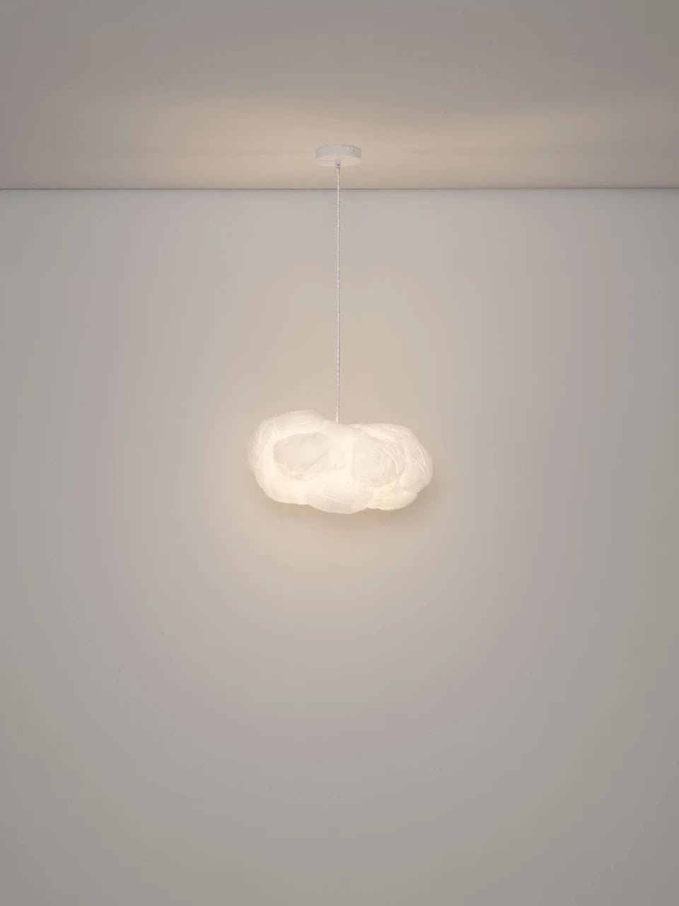 CLOUD 50cm Cotton & Artificial Silk Pendant - ID 15067