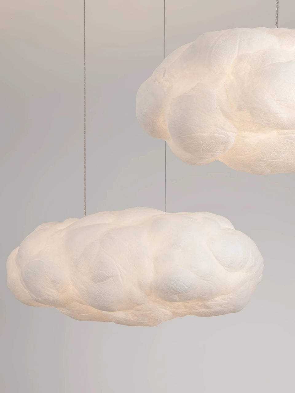 CLOUD 60cm Cotton & Artificial Silk Pendant - ID 15068