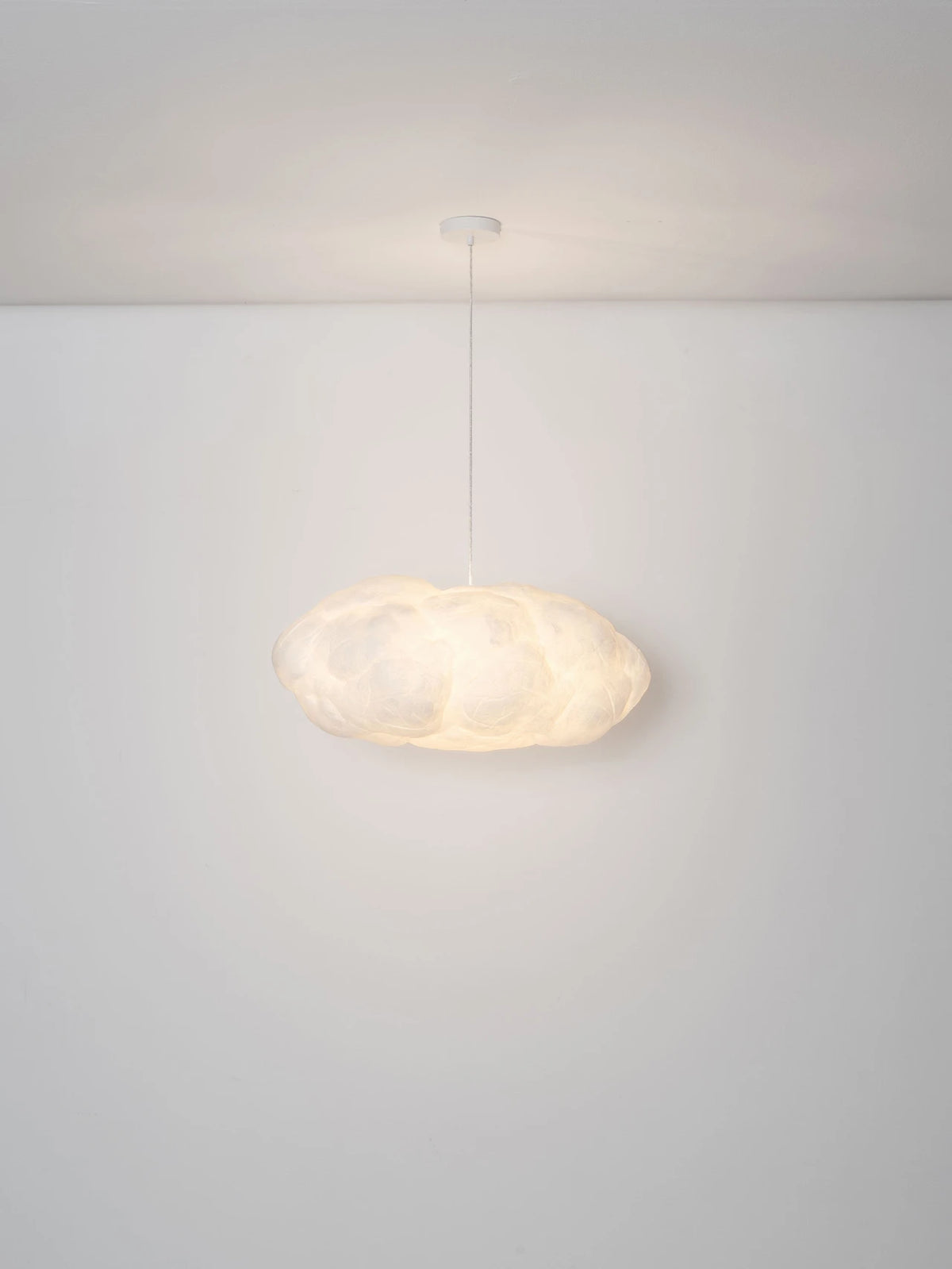 CLOUD 80cm Cotton & Artificial Silk Pendant - ID 15069