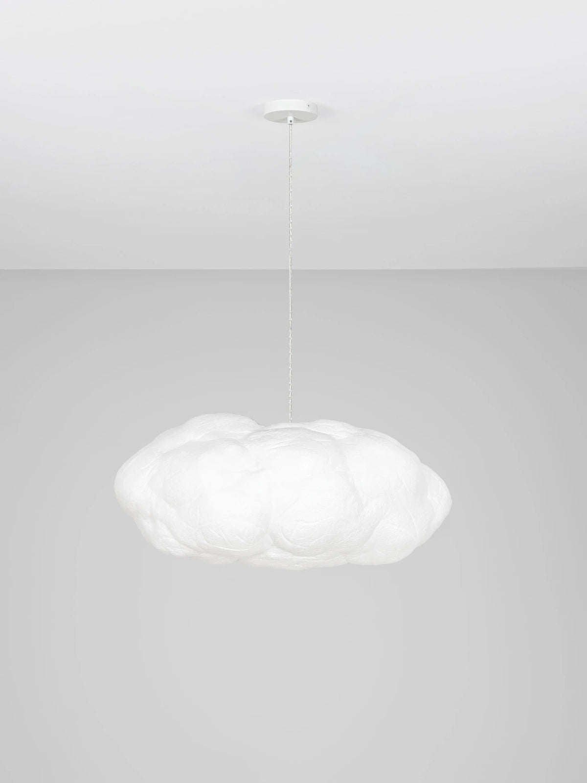 CLOUD 80cm Cotton & Artificial Silk Pendant - ID 15069