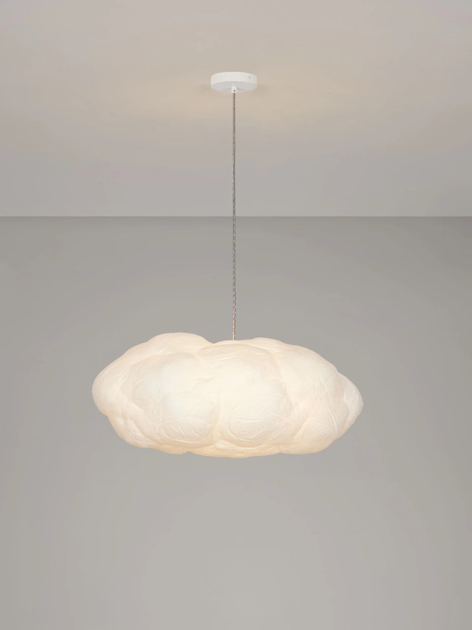 CLOUD 80cm Cotton & Artificial Silk Pendant - ID 15069