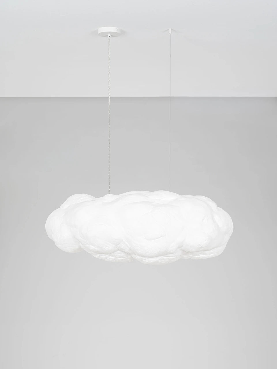 CLOUD 100cm Cotton & Artificial Silk Pendant - ID 15070