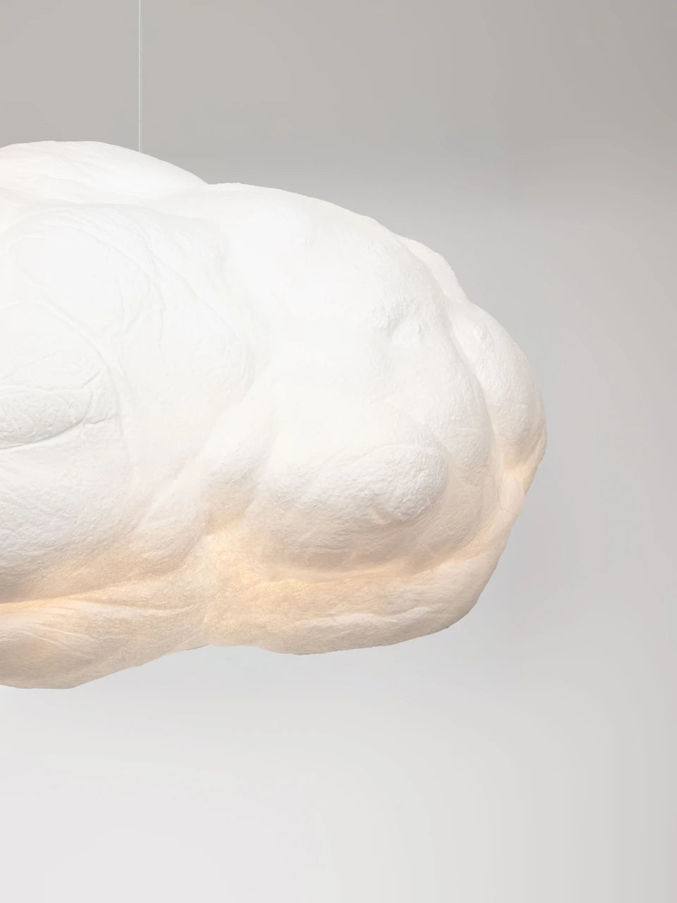 CLOUD 100cm Cotton & Artificial Silk Pendant - ID 15070
