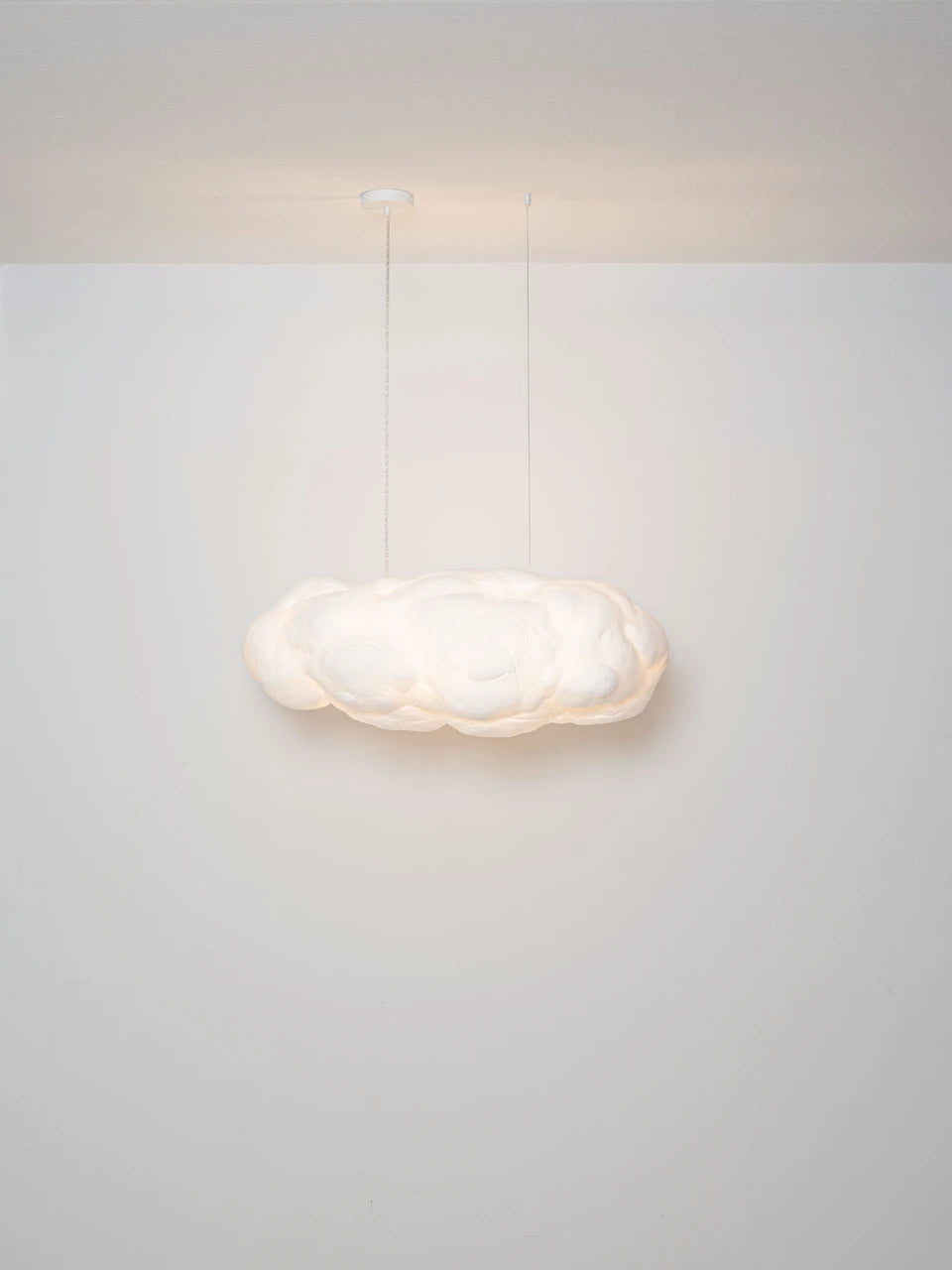CLOUD 100cm Cotton & Artificial Silk Pendant - ID 15070