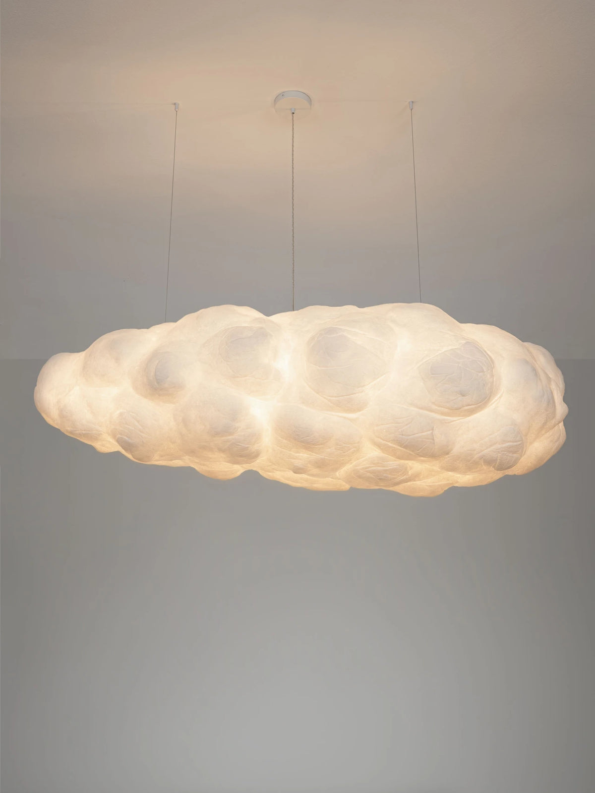 CLOUD 150cm Cotton & Artificial Silk Pendant - ID 15071