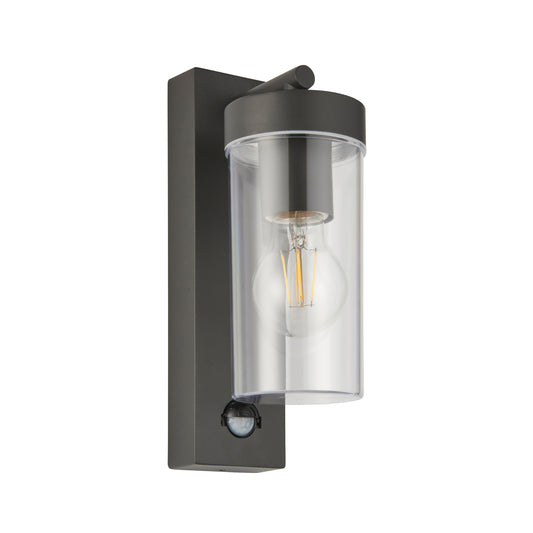 Outdoor Wall Light with Integrated PIR in Anthracite - ID 13844