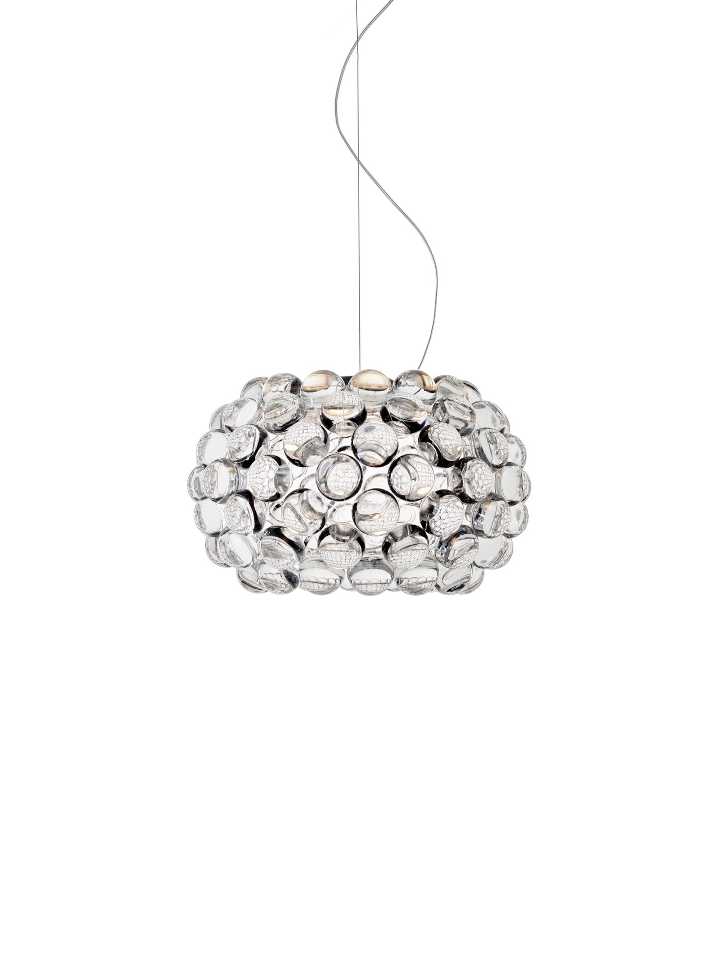 Foscarini Caboche Plus LED Pendant - Small (Piccola) On/Off 10m Drop