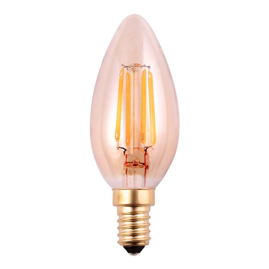 Vintage Candle Lamp Warm White 4W LED E14 - ID 13695
