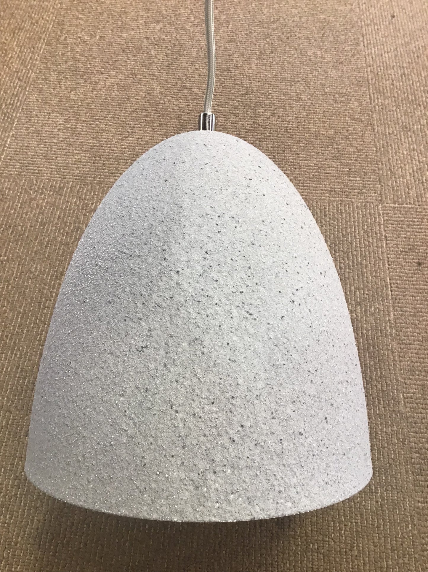 Handel Asphalt Single Pendant In Grey With Gold Leaf Inner  - ID 9103 - EX-DISPLAY