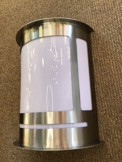 där Alumni Stainless Steel Outdoor Wall Light - ID 1651 - CLEARANCE