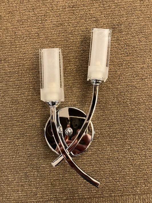 där Morgan Double Wall Bracket Polished Chrome - ID 6175 - EX-DISPLAY