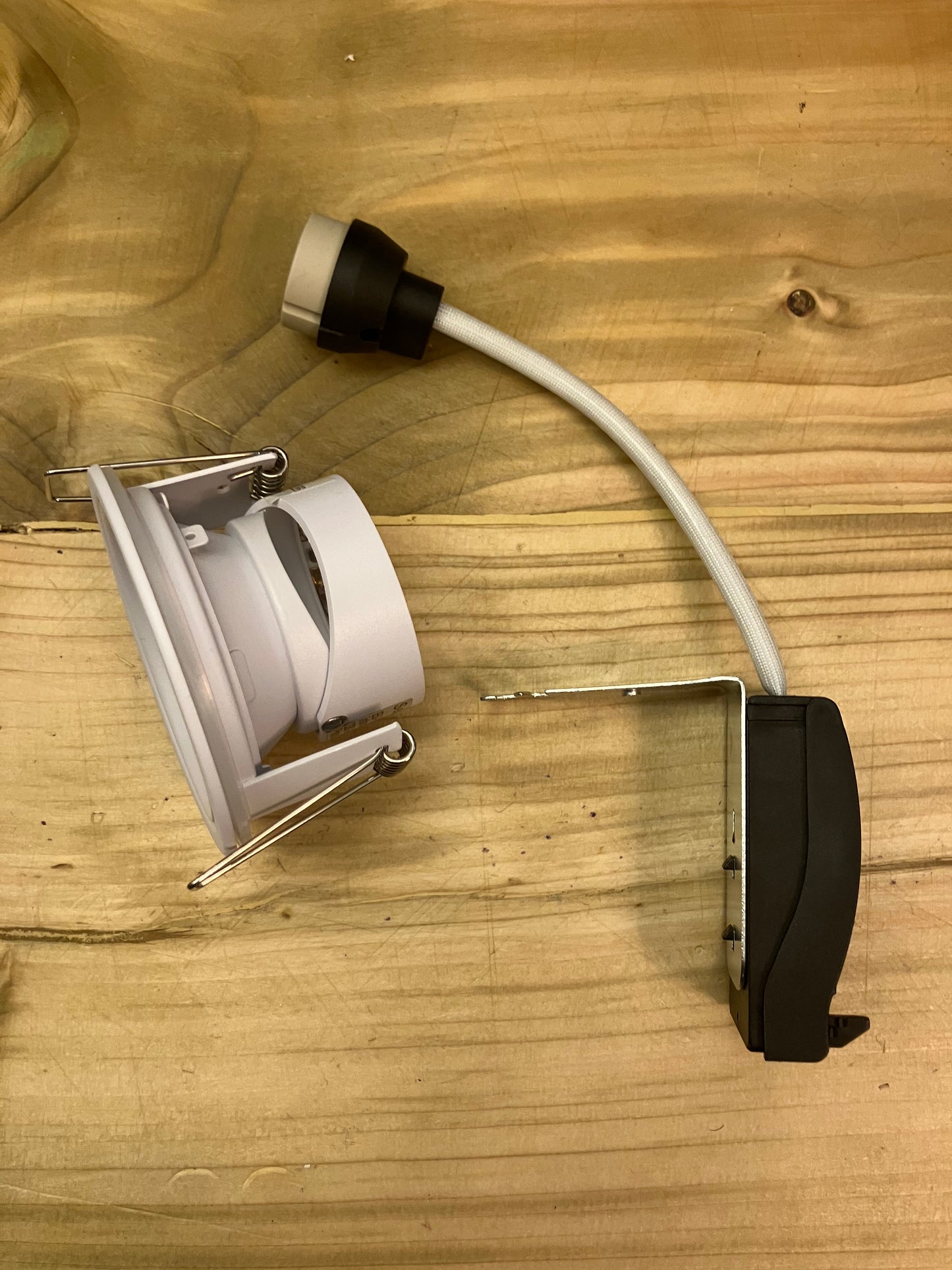 TGL White Adjustable IP65 Fire Rated GU10 Down Light - ID 14447