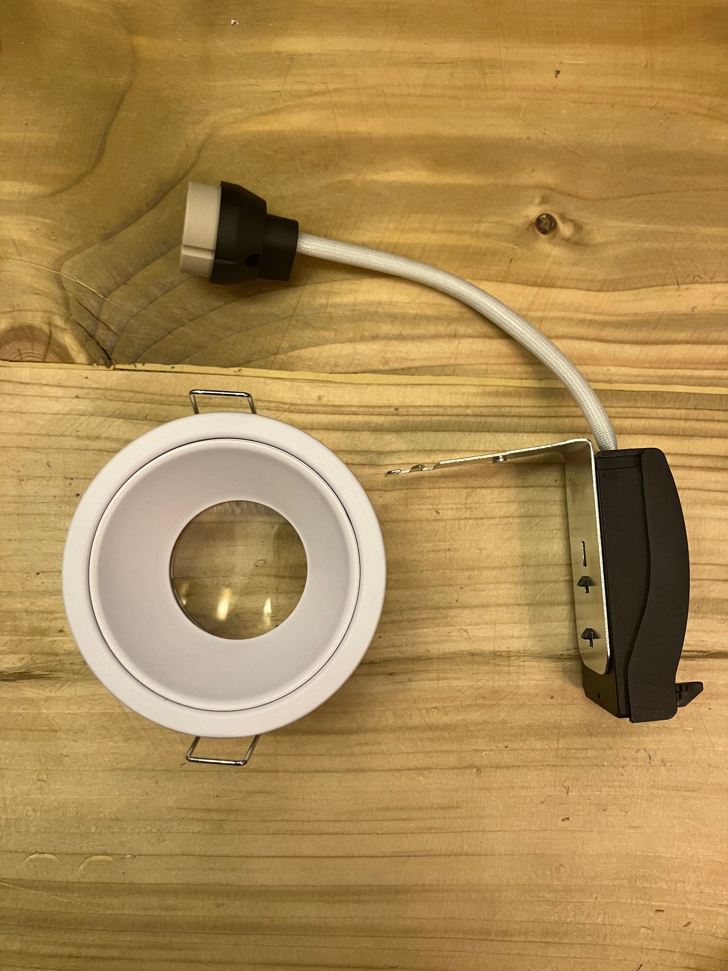 TGL White Adjustable IP65 Fire Rated GU10 Down Light - ID 14447