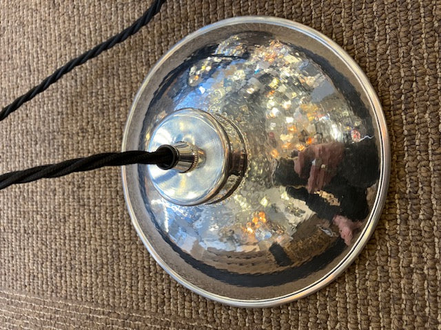 David Hunt DALLAS Polished Chrome Single Pendant - ID 4860 - EX-DISPLAY