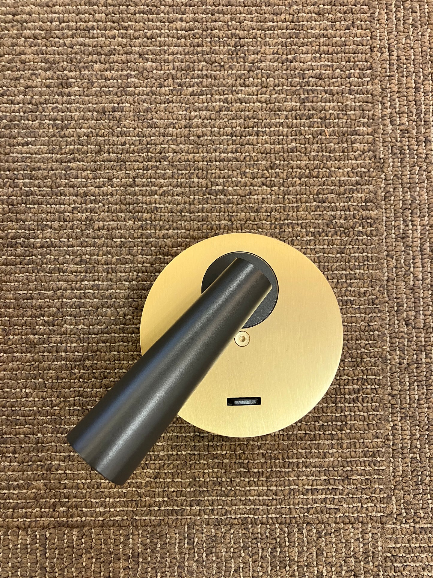 LEDS-C4 GAMMA Matt Gold & Black Reading / Bedroom Wall Light - ID 8190 - EX-DISPLAY